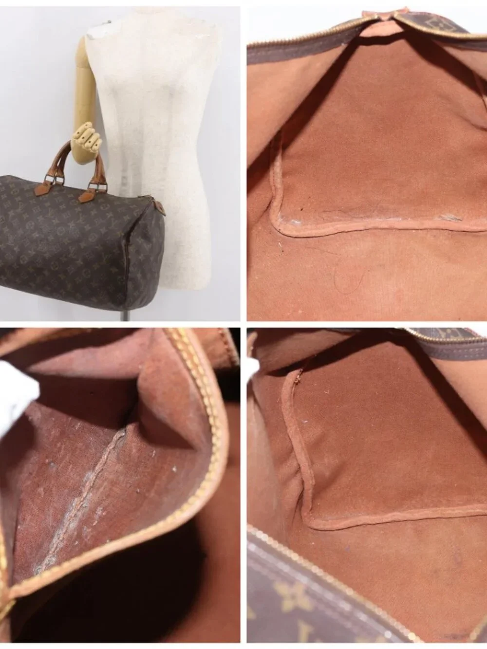 LOUIS VUITTON Monogram Speedy 40 Hand Bag - Picture 16 of 16